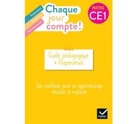 Chaque jour compte maths ce1 guide pedagogique et diaporama - Pauline Negrel-Lion - Hatier - broché - Scolaire / Universitaire