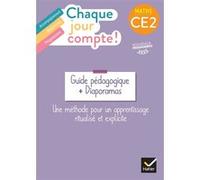 Chaque jour compte - Maths CE2 - Ed. 2025 - Guide bi-média avec diaporamas Pauline Negrel-Lion (Auteur), Catherine Mallard (Auteur), Jennifer Rivière (Auteur), Christophe Dracos (Auteur), Yael Fernand
