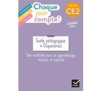 Chaque jour compte - Maths CE2 - Ed. 2025 - Guide bi-média avec diaporamas - Pauline Negrel-Lion - Hatier - broché - Scolaire / Universitaire