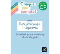 Chaque jour compte - Maths CP Ed. 2022 - Guide bi média et accès site + PPT - Pauline Negrel-Lion - Hatier - broché - Scolaire / Universitaire