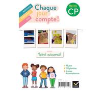 Pauline Negrel-Lion – Chaque jour compte – Maths CP – Les ateliers, jeux autocorrectifs – Ed. 2022