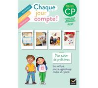 Chaque jour compte - Maths CP - Ed. 2025 - Cahier de problèmes - Pauline Negrel-Lion - Hatier - broché - Scolaire / Universitaire