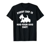 Chaque jour embrasse votre chien Scottish Terrier T-Shirt