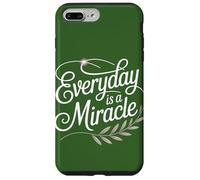 Chaque Jour est Un Miracle : motivateur, édifiant et responsabilisant Coque pour iPhone 7 Plus/8 Plus
