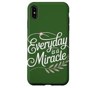 Chaque Jour est Un Miracle : motivateur, édifiant et responsabilisant Coque pour iPhone XS Max