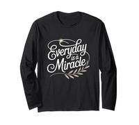 Chaque Jour est Un Miracle : motivateur, édifiant et responsabilisant Manche Longue