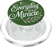 Chaque Jour est Un Miracle : motivateur, édifiant et responsabilisant PopSockets PopGrip pour MagSafe