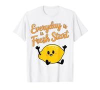 Chaque Jour est Un Nouveau départ avec Un Citron Mignon T-Shirt Graphique avec Valeur