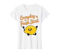 Chaque Jour est Un Nouveau départ avec Un Citron Mignon T-Shirt Graphique avec Valeur