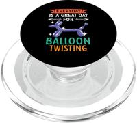 Chaque Jour est Une Belle journée pour Balloon Twisting Balloon Creator PopSockets PopGrip pour MagSafe