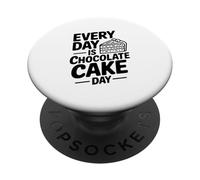 Chaque Jour est Une journée Amusante pour Les Amateurs de Desserts PopSockets PopGrip Adhésif