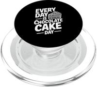 Chaque Jour est Une journée Amusante pour Les Amateurs de Desserts PopSockets PopGrip pour MagSafe