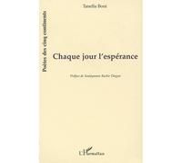 Chaque jour l'espérance - Tanella S. Boni - L'harmattan - broché - Poésie