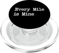 Chaque kilomètre m'appartient - Dominant Runner PopSockets PopGrip pour MagSafe