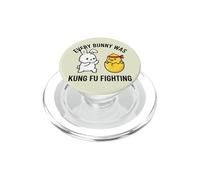 Chaque Lapin jouait au Kung-fu et jouait Un Joli Jeu de Mots de Pâques PopSockets PopGrip pour MagSafe