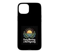 Chaque Matin, Un Nouveau départ du Lever du Soleil Coque pour iPhone 15 Plus