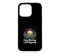 Chaque Matin, Un Nouveau départ du Lever du Soleil Coque pour iPhone 15 Pro Max