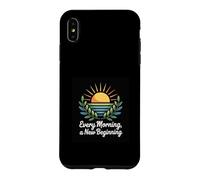 Chaque Matin, Un Nouveau départ du Lever du Soleil Coque pour iPhone XS Max