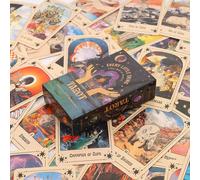 Chaque petite chose que vous faites est magique Jeu de 78 cartes connecté au Tarot "Chaque petite chose que vous faites est magique". Ce Tarot est votre porte d'accès à la croissance personnelle et à 