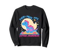 Chaque pièce convient aux dinosaures de sensibilisation à l'autisme Sweatshirt