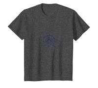 Chaque Respiration Compte : Sensibilisation à la santé pulmonaire T-Shirt, Enfant, Chiné Foncé, 3 Ans