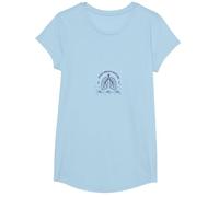 Chaque Respiration Compte : Sensibilisation à la santé pulmonaire T-Shirt, Fille, Bleu Céleste, M
