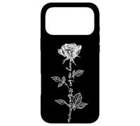 Chaque Rose a Son épine Inspiration Florale Citation Coque pour iPhone 17 Pro Max