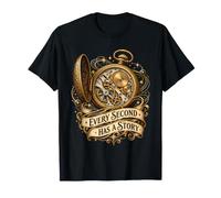 Chaque Seconde A Une Histoire Montre Poche Horlogerie T-Shirt
