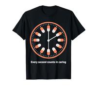 Chaque Seconde Compte dans Le Design de l'horloge à pilules T-Shirt
