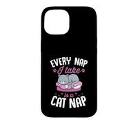 Chaque Sieste Que Je Fais est Une Sieste de Chat Coque pour iPhone 15