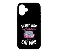 Chaque Sieste Que Je Fais est Une Sieste de Chat Coque pour iPhone 16
