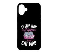 Chaque Sieste Que Je Fais est Une Sieste de Chat Coque pour iPhone 16 Plus