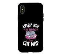 Chaque Sieste Que Je Fais est Une Sieste de Chat Coque pour iPhone X/XS