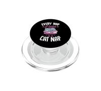 Chaque Sieste Que Je Fais est Une Sieste de Chat PopSockets PopGrip pour MagSafe