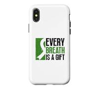 Chaque Souffle est Un Cadeau - Don d'organes de Transplantation pulmonaire Coque pour iPhone X/XS