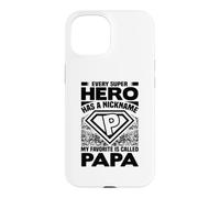 Chaque Super-héros a Un surnom, Mon préféré s'appelle Papa Coque pour iPhone 15