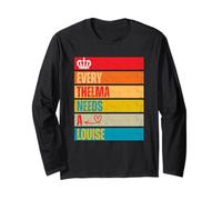 Chaque Thelma a Besoin d'une Louise Retro Women Best Friends Manche Longue