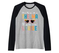 Chaque Thelma a Besoin d'une Louise Retro Women Best Friends Manche Raglan