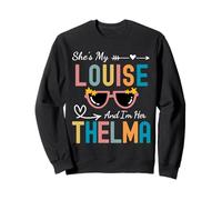 Chaque Thelma a Besoin d'une Louise Retro Women Best Friends Sweatshirt