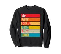 Chaque Thelma a Besoin d'une Louise Retro Women Best Friends Sweatshirt