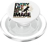 Chaque Vie Porte Son Image Genèse 1:27 PopSockets PopGrip pour MagSafe