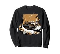 Char Allemand Roi Tigre Char Allemand Soldats Sweatshirt