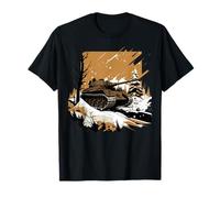 Char Allemand Roi Tigre Char Allemand Soldats T-Shirt