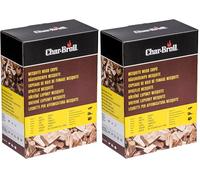 Char-Broil 140 554 - Copeaux de Bois de Fumage - Mesquite (Lot de 2)