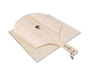 Char-Broil 140 787 - Kit de pierre à pizza rectangulaire.