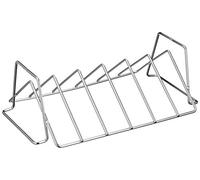 Char-Broil 140017 Support pour les Côtes et les Rôtis, Acier Inoxydable