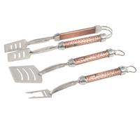 Char-Broil Artisan Collection Ensemble de 3 ustensiles de barbecue Hammertone