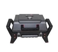 Char-Broil Barbecue à Gaz Portable Grill2Go pour le Camping et les Sorties | Convient aux petites cartouches de gaz, Chaleur uniforme, Nettoyage facile, Grille en acier inox, Allumage p. bouton-poussoir