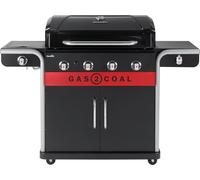 Char-Broil Gas2Coal 2.0 Hybrid Grill 4 brûleurs Gaz et charbon de bois Acier inoxydable 15200W