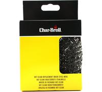 Char-Broil Hot-Clean Tête de Rechange pour Brosse à Barbecue en Laine d'acier Noir